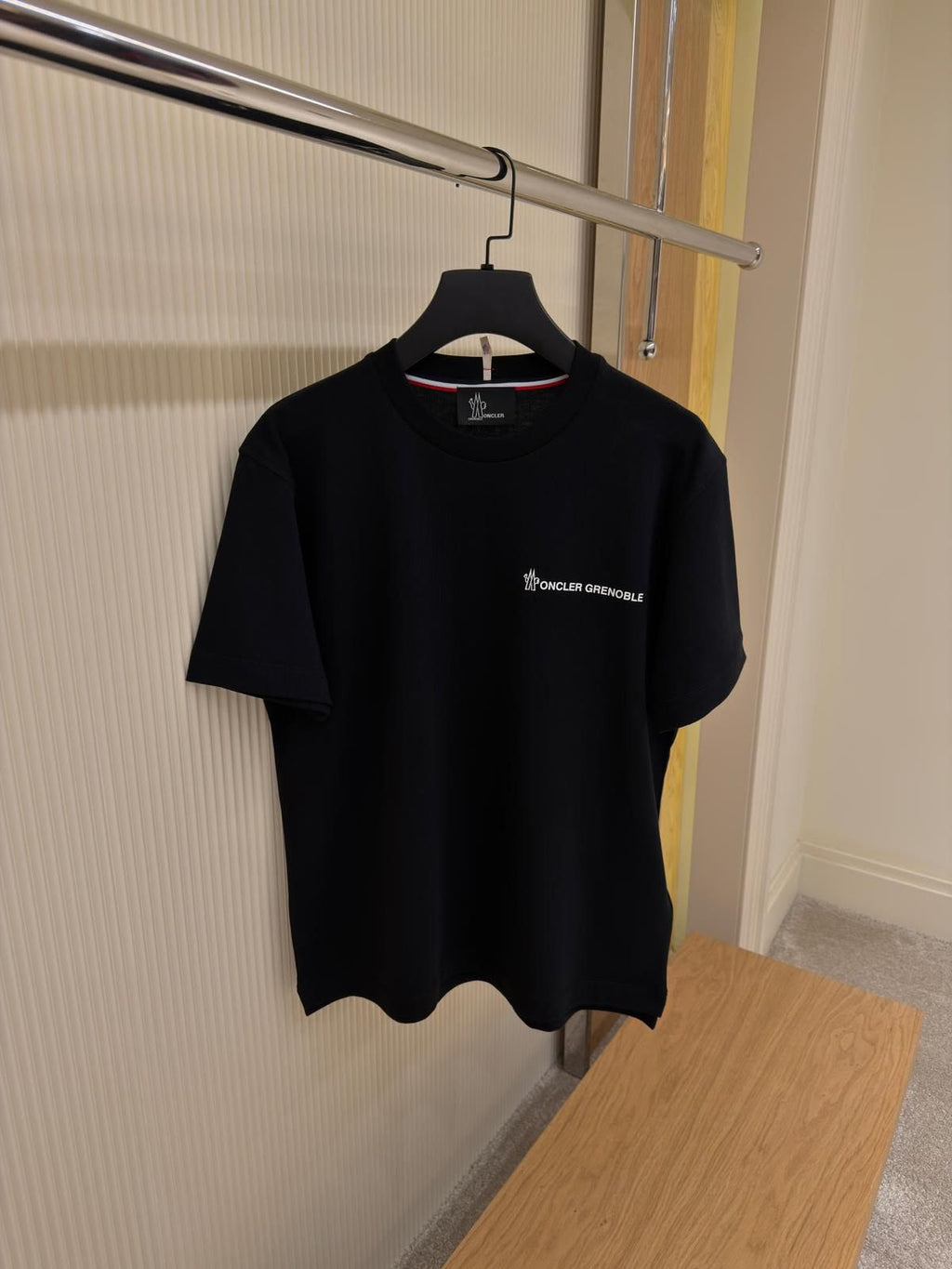 Moncler Grenoble Logo T-Shirt – Black