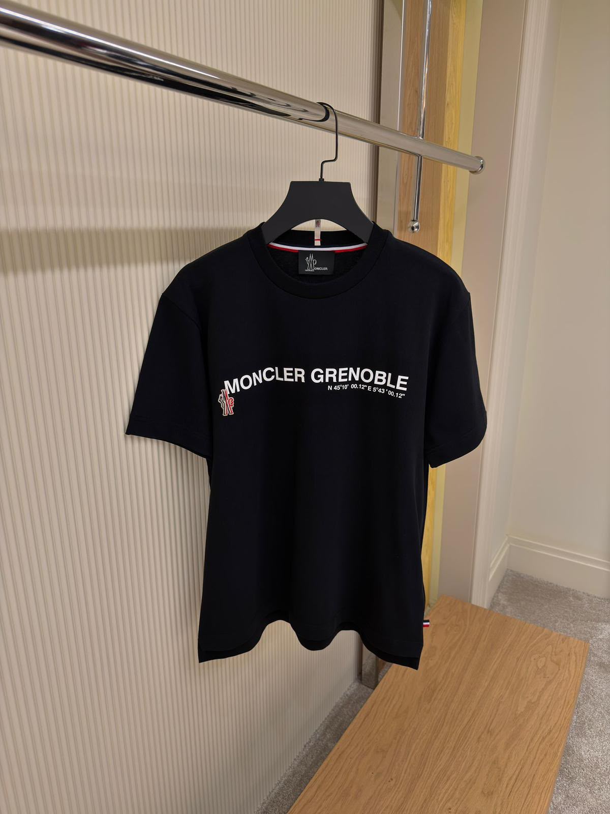 Moncler Grenoble Logo T-Shirt – Black