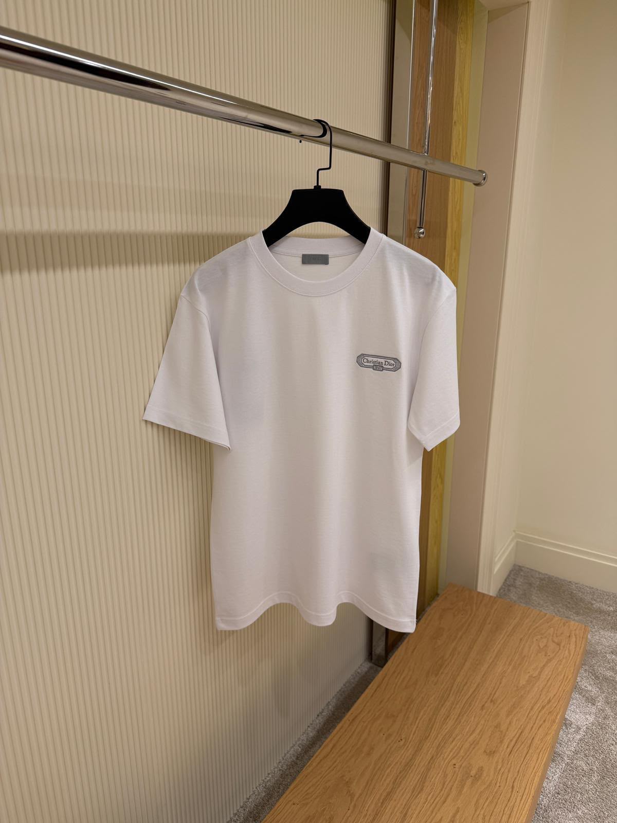 Christian Dior Couture Badge T-Shirt – White