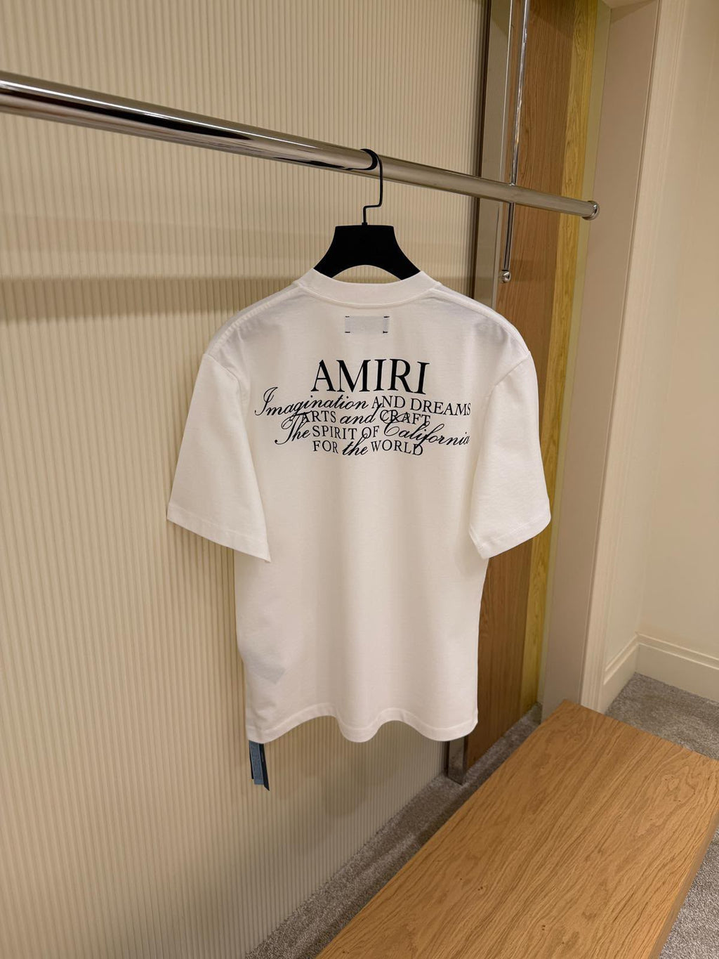AMIRI Arts District Patch T-Shirt – White