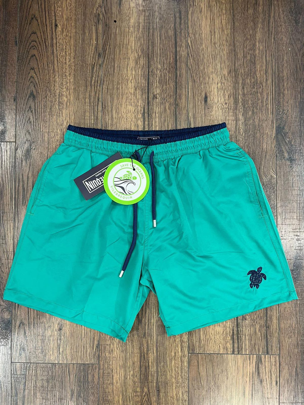 Vilebrequin Recycled Fabric Swim Shorts – Turquoise