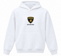 Balenciaga x Lamborghini Logo Hoodie – White