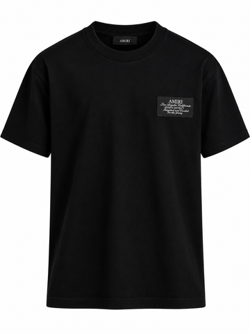 AMIRI Arts District Patch T-Shirt – Black