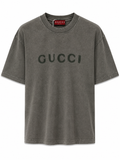 Gucci Washed Logo T-Shirt – Grey