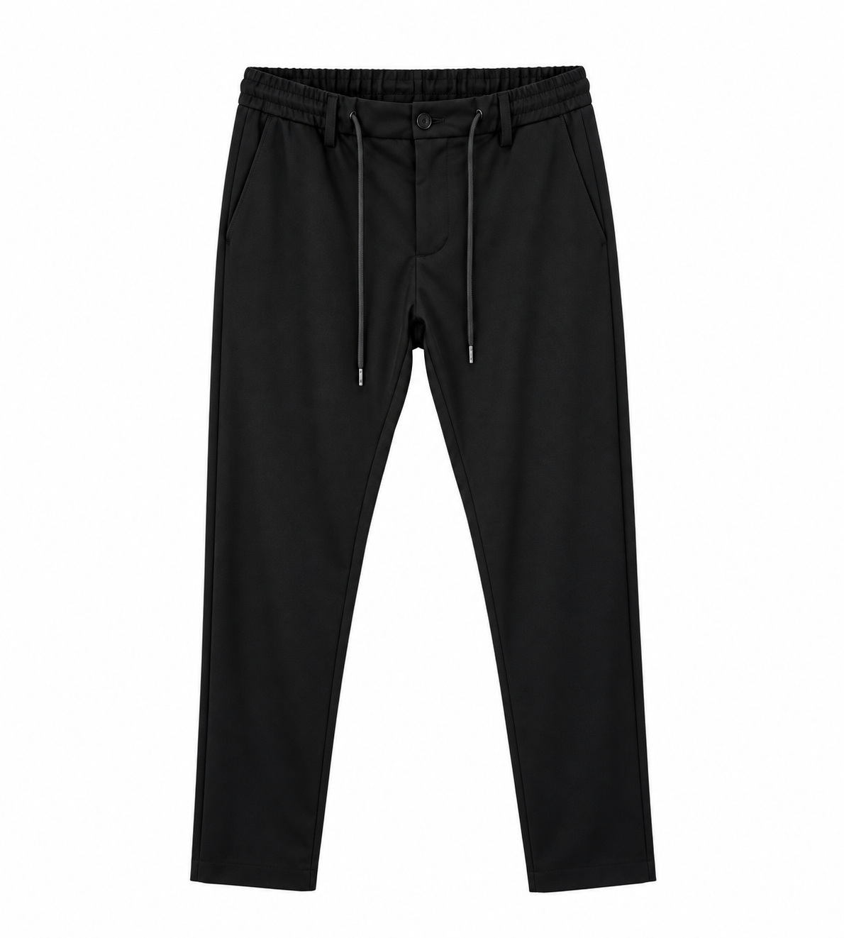 Prada Drawstring Tailored Pants – Black