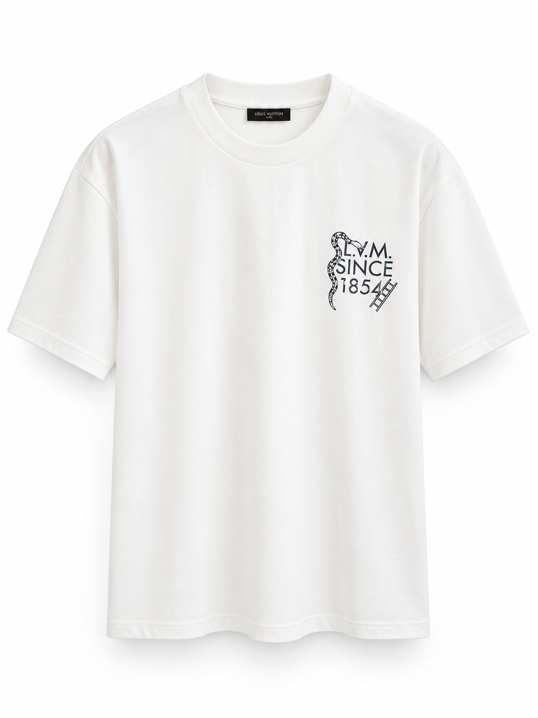 LOUIS VUITTON Since 1854 Graphic T-Shirt – White