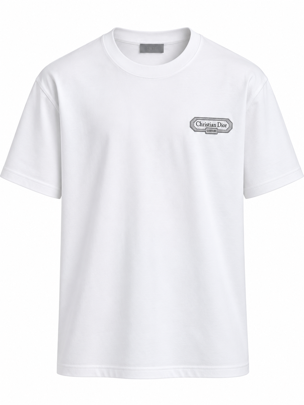 Christian Dior Couture Badge T-Shirt – White