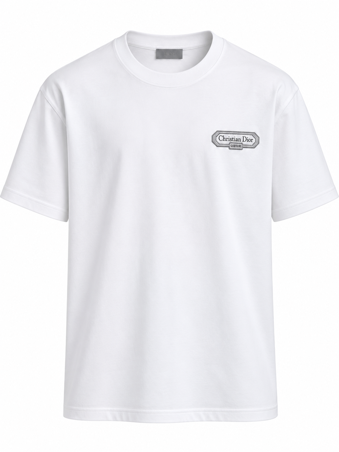 Christian Dior Couture Badge T-Shirt – White