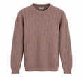 Dior Oblique Dusty Mauve Jacquard Sweater